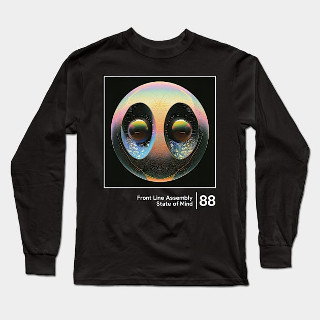 State of Mind - Minimalist Graphic Artwork Design Long Sleeve T-Shirt by saudade